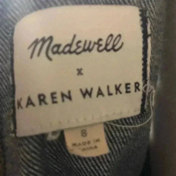 Madewell x Karen Walker® Taken Denim Jumpsuit - Picture 7 of 8